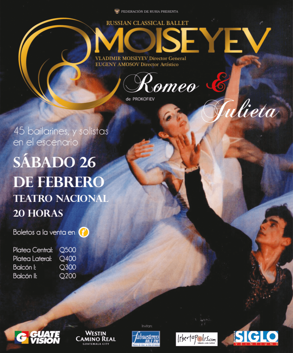 Russian Classical Ballet. Moiseyev