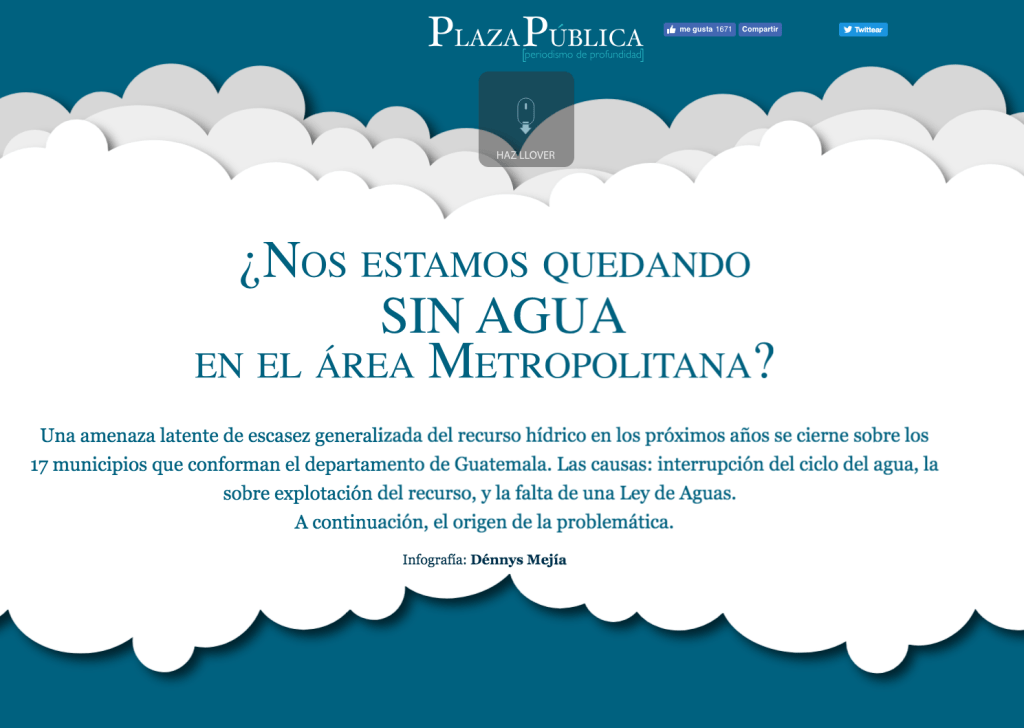 Situación del agua en el área&nbsp;metropolitana