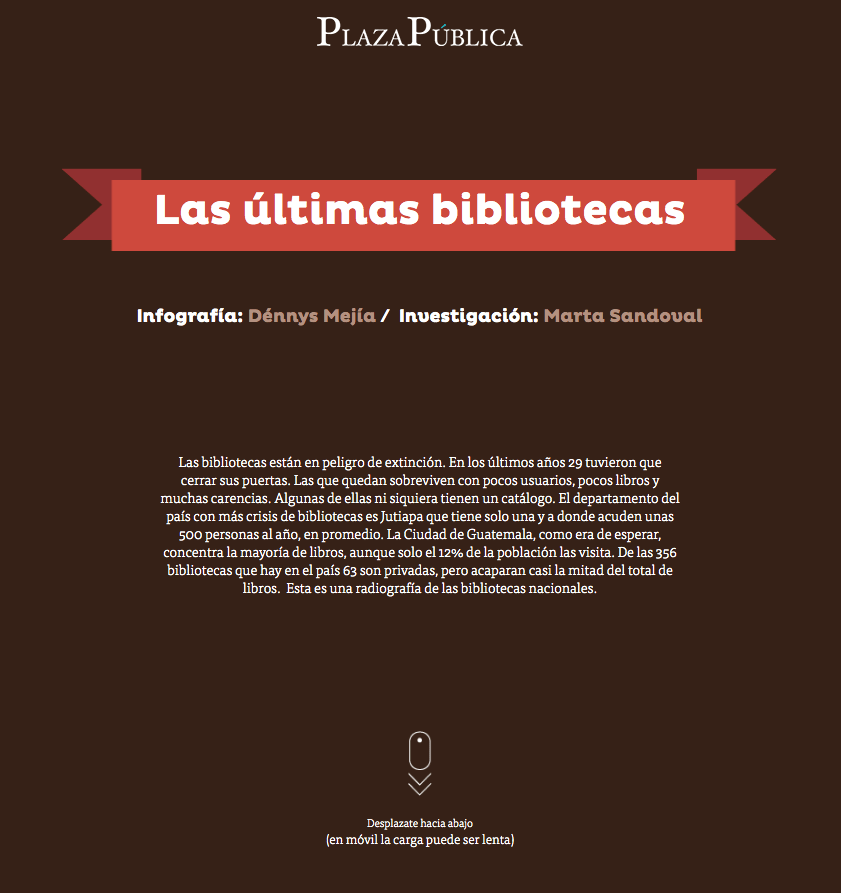 Las últimas bibliotecas